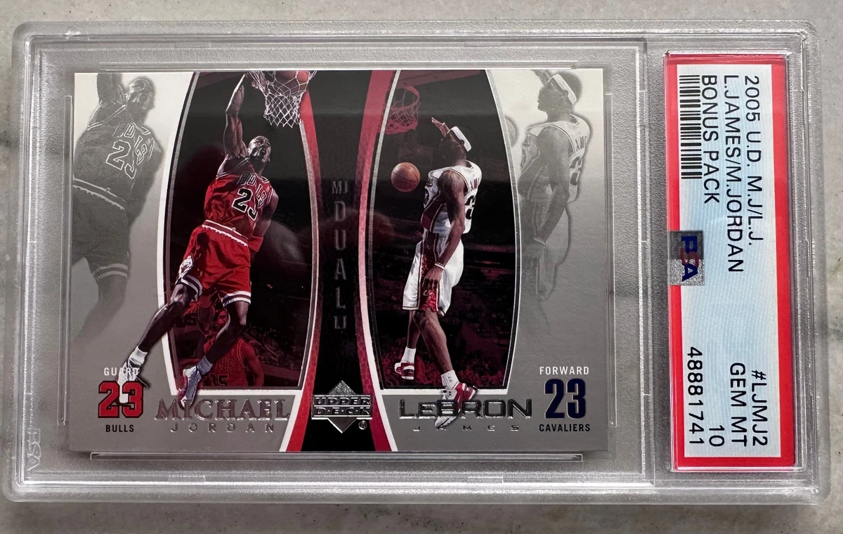 2005-06 Upper Deck Michael Jordan/LeBron James - LeBron James