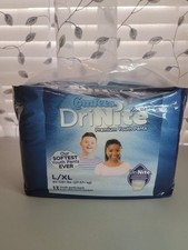 Comfees DriNite Juniors Premium Youth Pants L/XL 60- 125 Lbs Overnight NOS