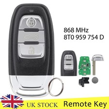 For Audi A4 A5 A6 A7 A8 2010 2011 2012 2013 2014 2015 2016 2017 Remote Key Fob