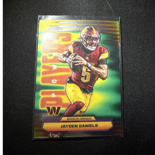 Topps Chrome 2025 Power Players Jayden Daniels Insert #PP-3 Commanders NFL