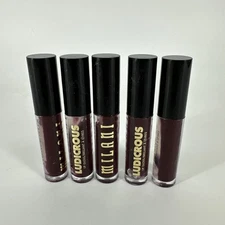LOT OF 5 MILANI Ludicrous Lip Gloss 220 FISHNET TIGHTS Shade Full Size x5 NWOB