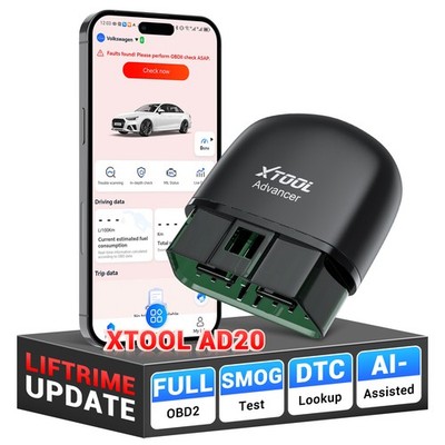 XTOOL AD20 Bluetooth-Diagnosegerät für OBD2-Fehlercodes im Auto