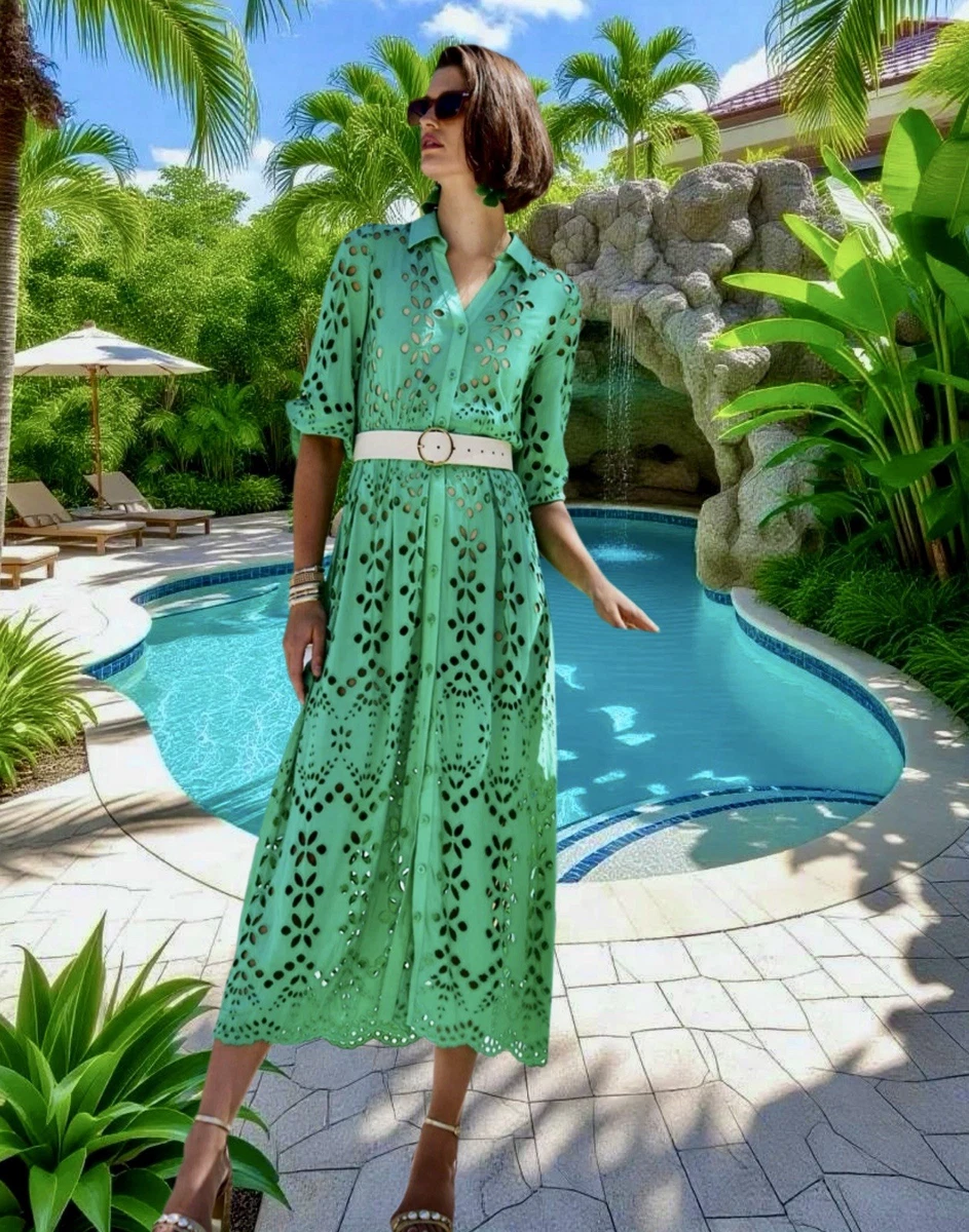 lilly pulitzer green eyelet dress Dresses for Women for sale vintage designer
