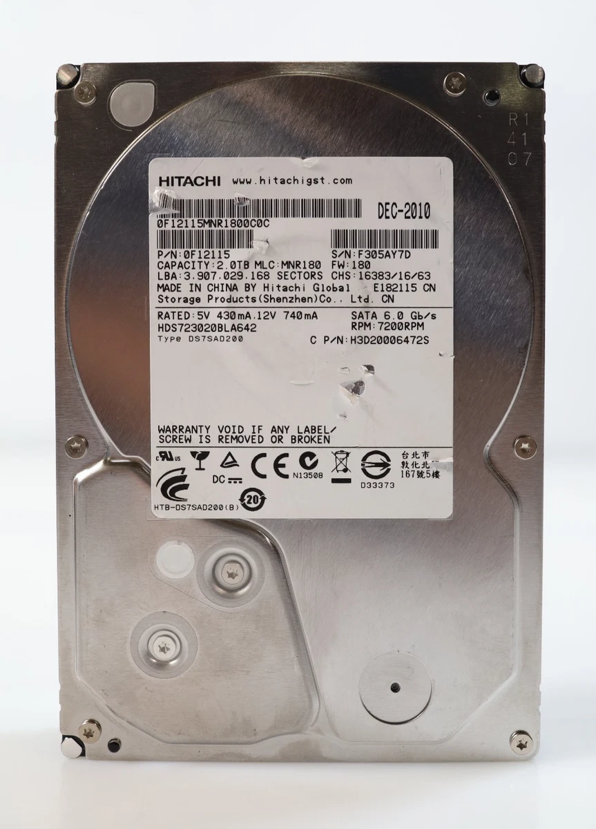 Hitachi 2TB Internal Hard Disk Drives for sale - eBay
