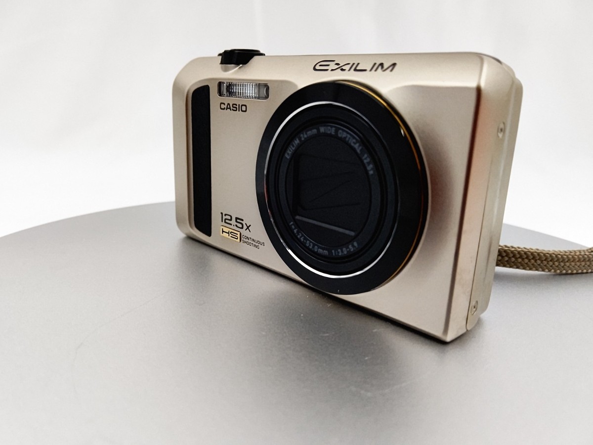 CASIO EX-ZR300 GD Gold Digital Camera High Speed EXILIM 24mm Wide