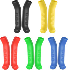 5 Pairs Bike Brake Lever Cover Red Yellow Blue Green Black