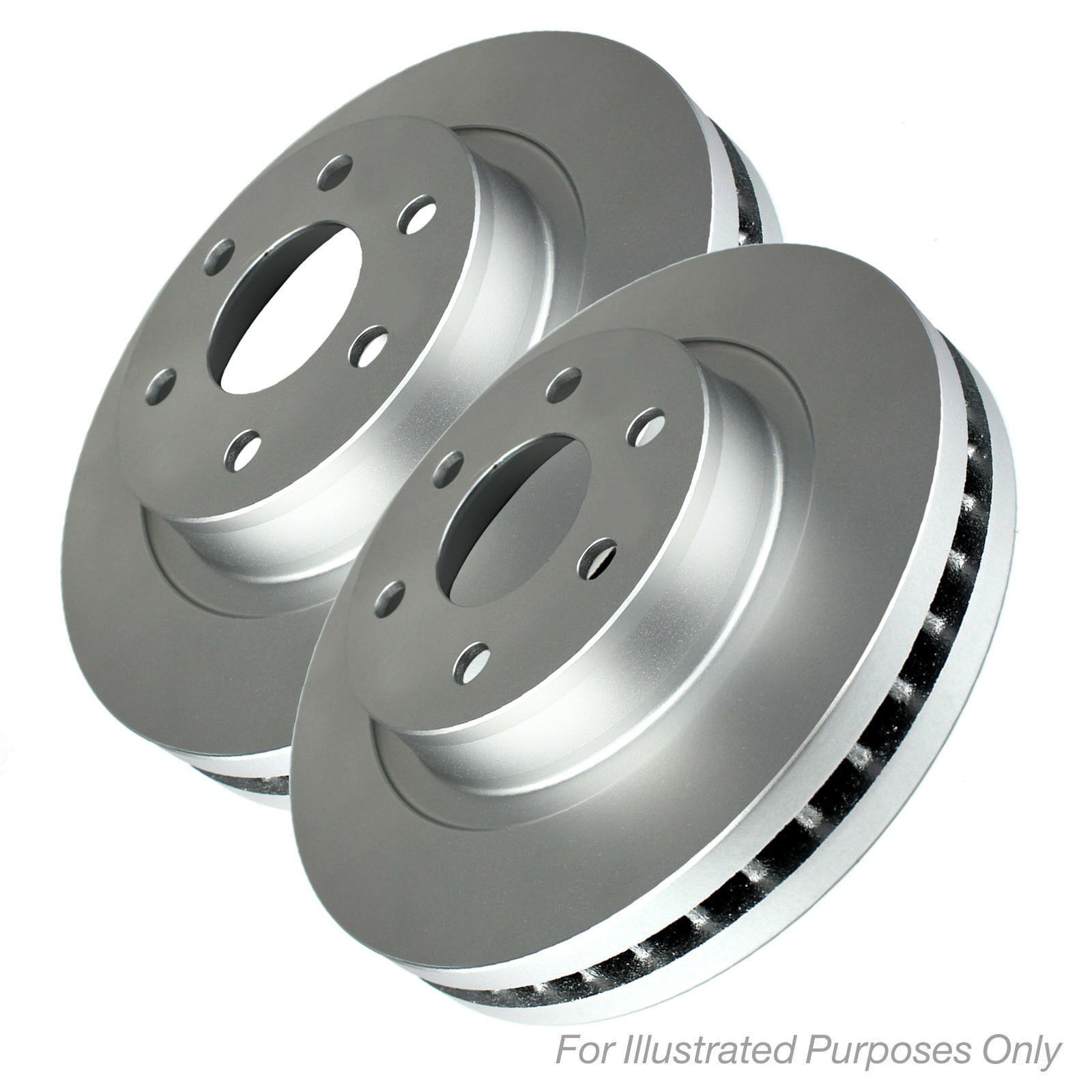 2x Brake Discs Vented Rear 295mm ADC2843V Comline 2464230812 A2464230812
