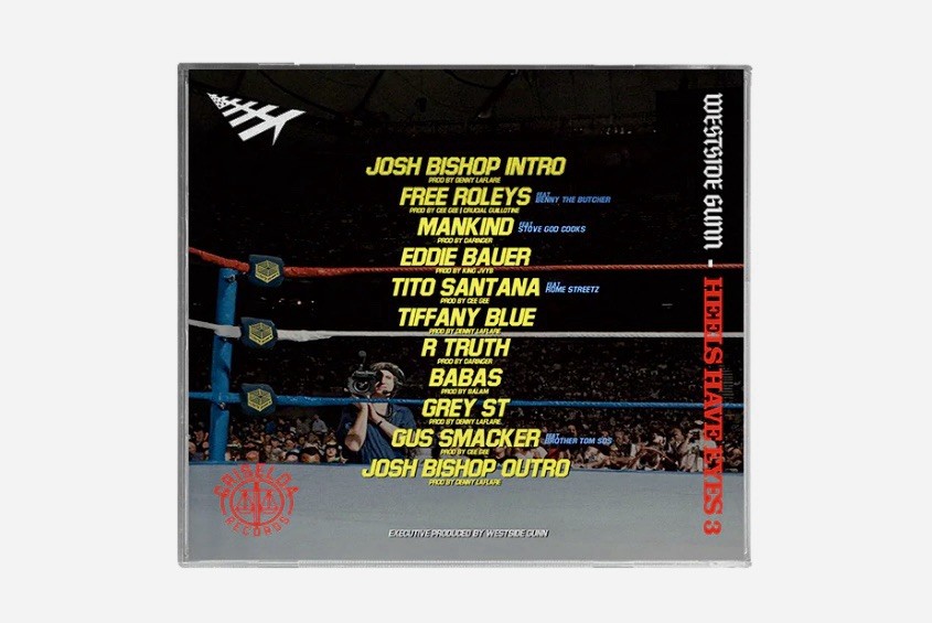 Westside Gunn: HEELS HAVE EYES 3 - WSG SIGNED CD - Autographed