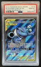2019 Pokemon Cosmic Eclipse Blastoise & Piplup GX Full Art #214 PSA 10 GEM MINT