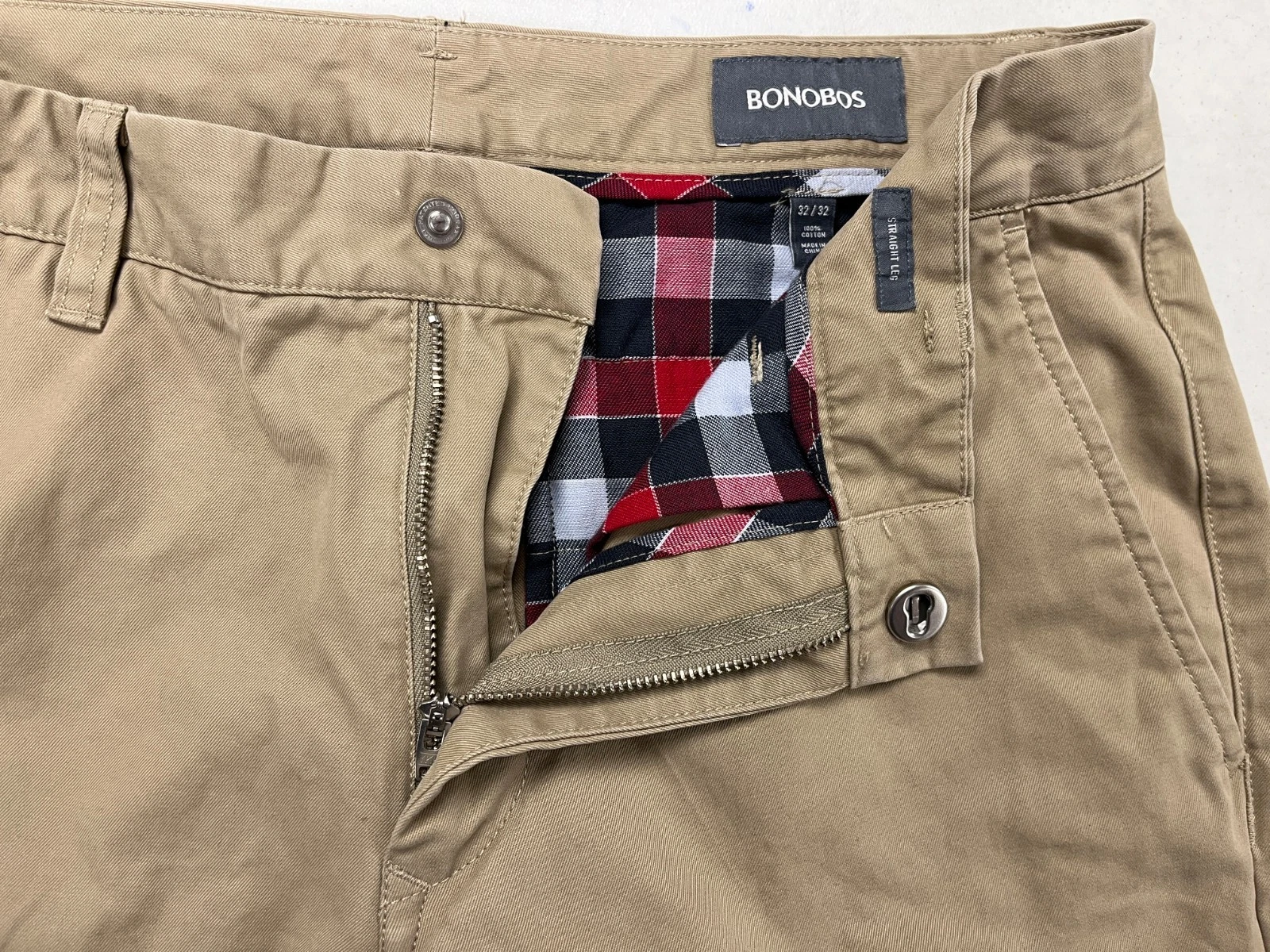 Bonobos 32x32 Men’s Chino Pants Khaki Straight Leg
Opens in a new window or tab