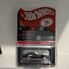 Hot Wheels Red Line Club Custom Corvette Chevrolet Black Limited Edition 1:64