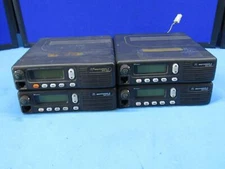 Lot of 4 Motorola MCS 2000 M01HX-812W Two-way Mobile Radios