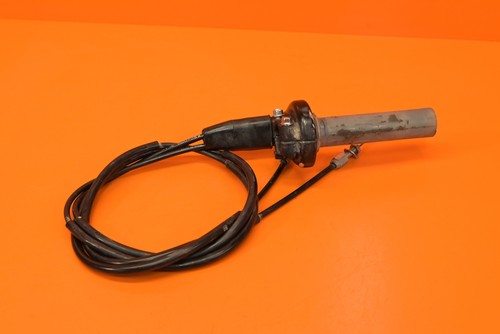 HONDA CRF250R CRF450R CRF250X CRF450X OEM RIGHT THROTTLE GRIP HOUSING CABLES SET - Picture 2 of 4