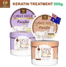 CARISTA Goat Milk Keratin Treatment 500g. Restore Repair Dry Damaged Weak Hair