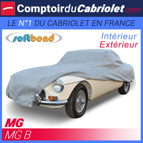 Housse MG B SoftBond bâche mixte pour éviter les micro-rayures
