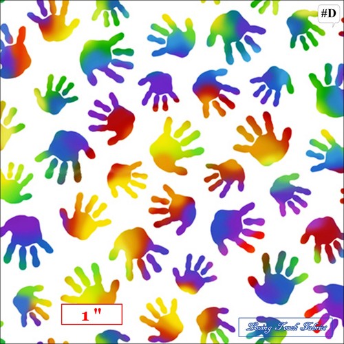 QT, CINDY SEPP, "JESUS LOVES THE LITTLE CHILDREN" SONG FABRICS - Picture 5 of 5