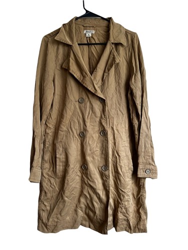 New Lucky Brand Trench Coat Size Medium 