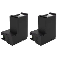 2x Maintenance Box For Epson EcoTank Series For Epson Expression Home Series