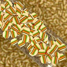 FAKE 5MM Cute Hamburger Polymer Clay Sprinkle NOT EDIBLE D21-09
