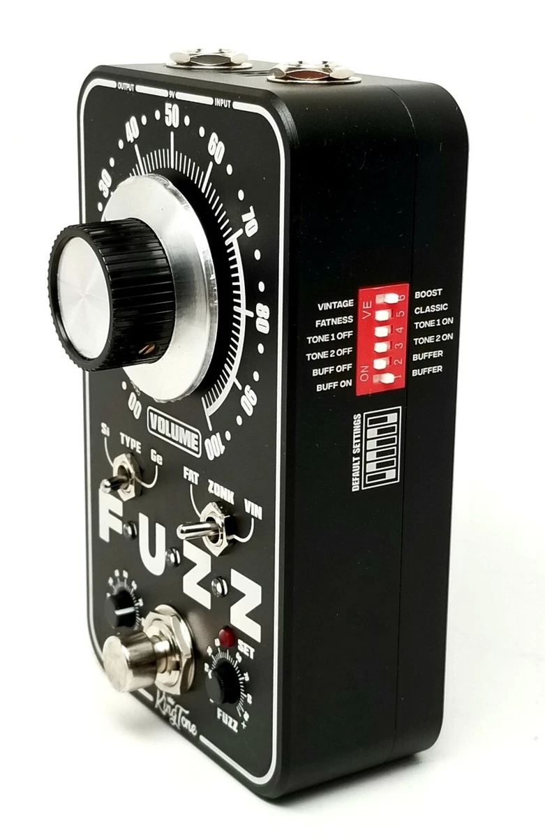 KingTone miniFUZZ V2 with black finish, BRAND NEW IN BOX W