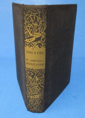 Theatre by W. Somerset Maugham 1937 HB Literary Guild of America ''as is''  rj