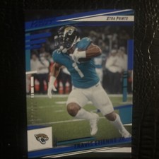 2022 Travis Etienne Prestige Xtra Points Blue #133 RARE! 288/299 Jaguars 