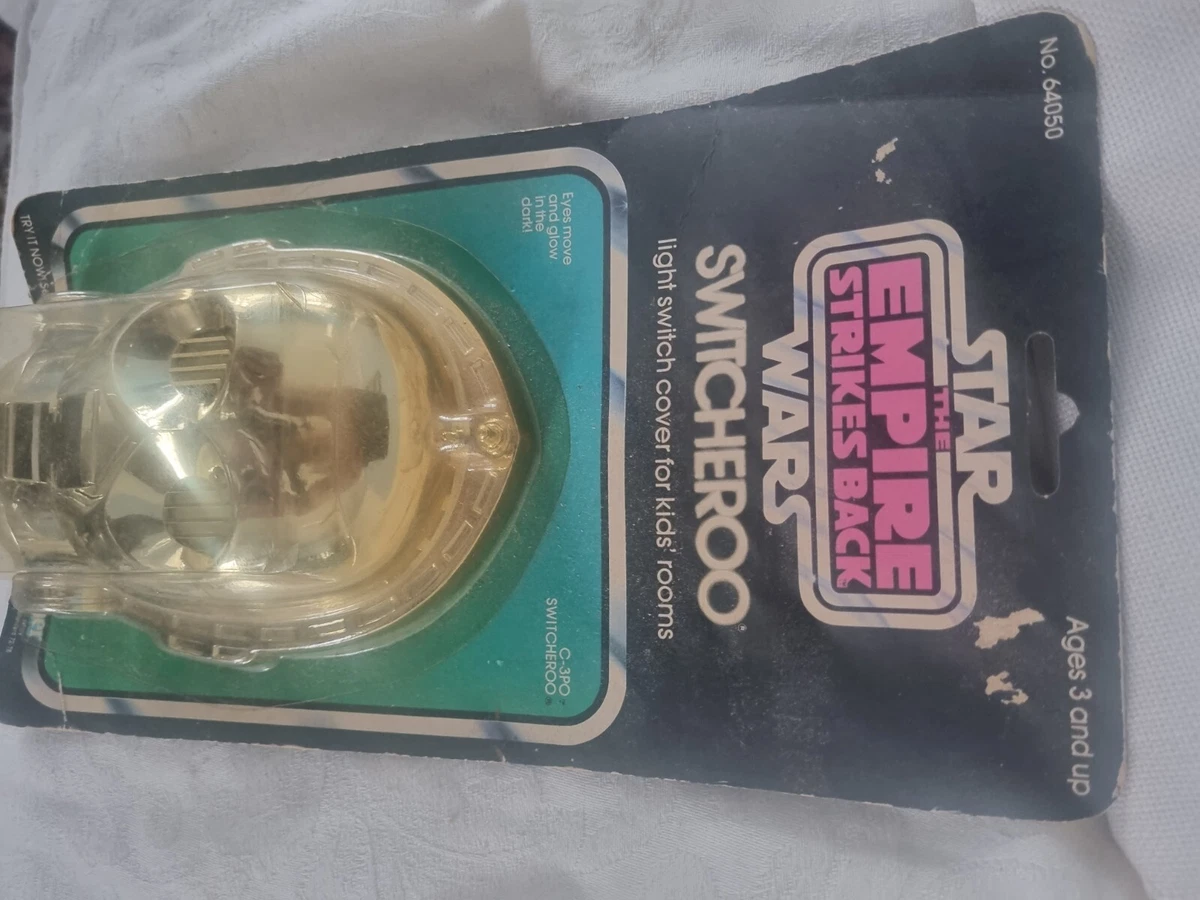 KENNER Star wars 1980 ESB C 3P0 SWITCHEROO LIGHT SWITCH SEALED MOC