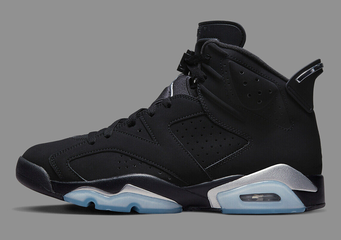 Air Jordan 6 Retro Chrome Black Silver AJ6 AJVI DX2836 001 Air Jordan 6 Retro Chrome Black Silver AJ6 AJVI DX2836 001