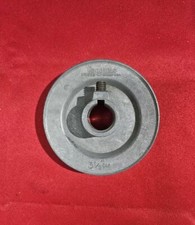 Congress V Belt Pulley Sheave 3 1/2" Dia X 3/4" Arbor, 1/2" Belt - NEW