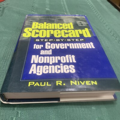 Balanced Scorecard: Hardcover Book by Paul Niven 9780471423287