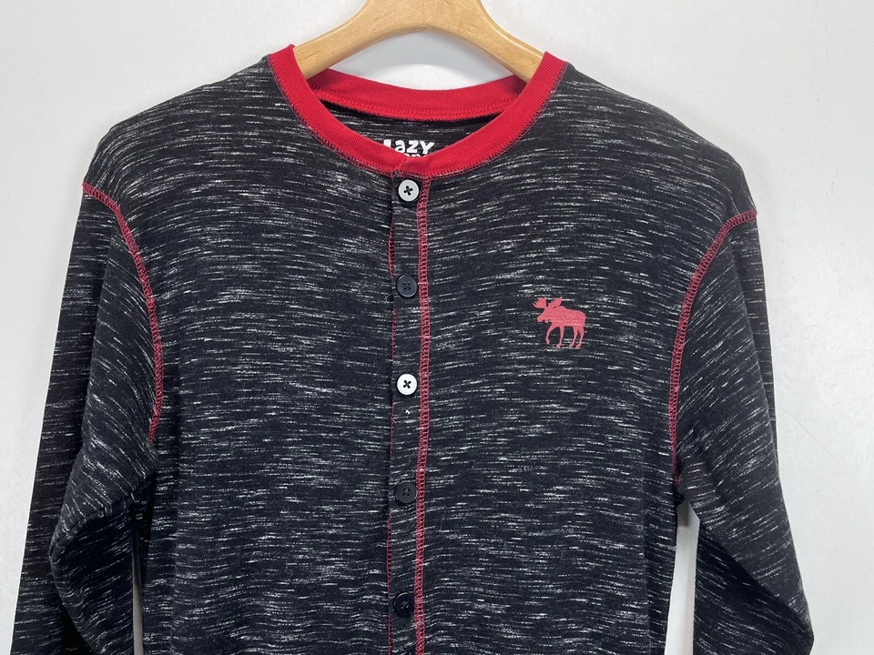 Adult Lazy One One Piece Pajamas Sz M VGUC Moose Caboose - Image 3 of 4