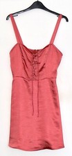 Boohoo dress. Salmon pink. Size 10