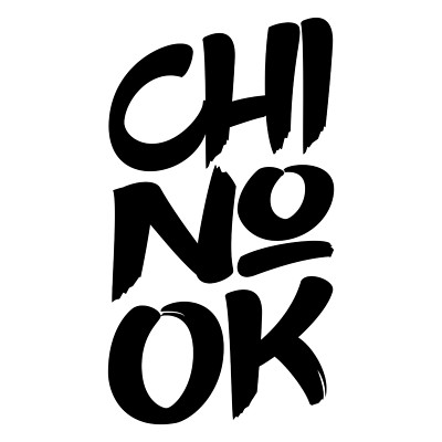 Auto Aufkleber Font CHINOOK Schrift Hunde Hund SIVIWONDER Style