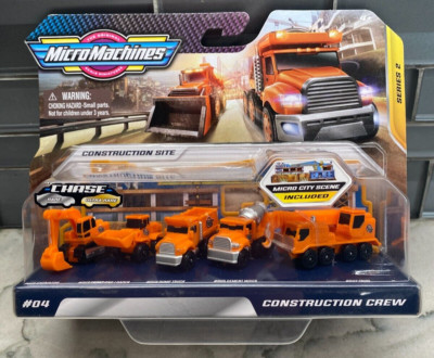 Micro Machines Series 2 World Pack- #04 CONSTRUCTION CREW