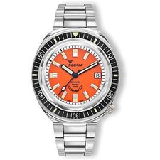Squale 2001BKOR.AC Men's 2001 Reverse Orange Automatic Watch