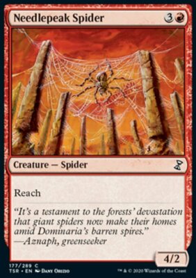 Magic the Gathering MTG Needlepeak Spider (177) Time Spiral Remastered   LP