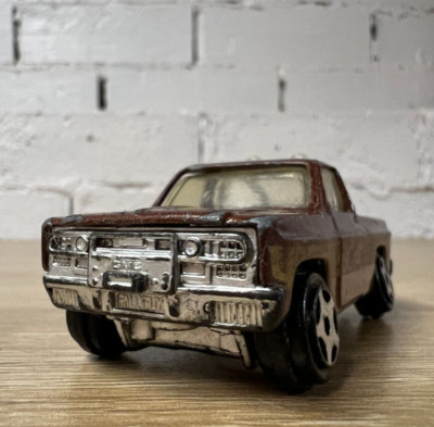 Fall Guy ERTL Brown GMC Colt 1:64 Diecast Pickup Truck