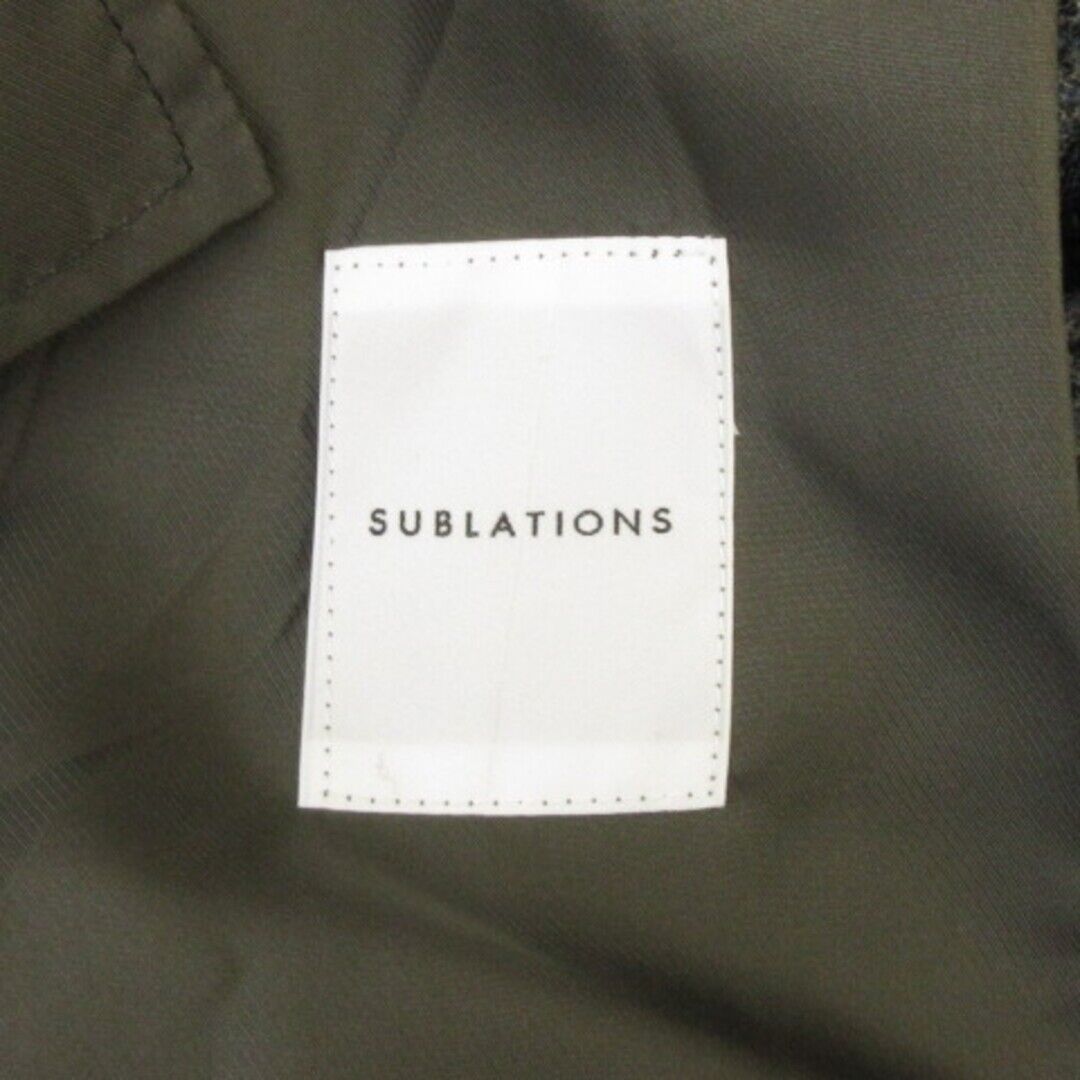 SUBLATIONS HEAVY WOOL GABARDINE FLARE EASY WARDS SLACK PANTS SUBLATIONS HEAVY WOOL GABARDINE FLARE EASY WARDS SLACK PANTS