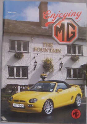 Enjoying MG magazine May 2001 Volume 22 No 5