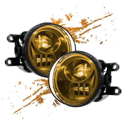LED Fog Lights Yellow Bulbs Front Bumper Driving Lamps For Tacoma 2016-2022 2PCS