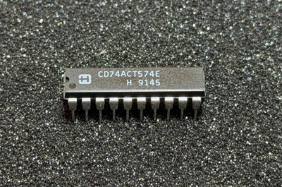 12x CD74ACT574E Harris IC DIP-20 8-Bit D Flip-Flop Register CMOS Logik
