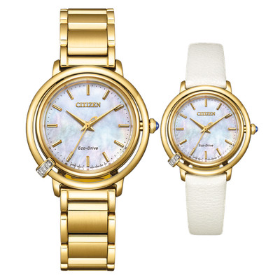 Citizen  Gold Damen Armbanduhr EM1092-64D