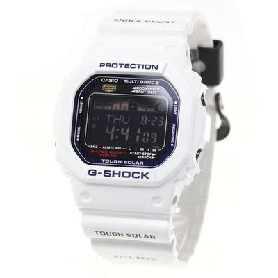 Casio G-SHOCK GWX-5600C-7JF G-LIDE White Solar Radio Atomic
