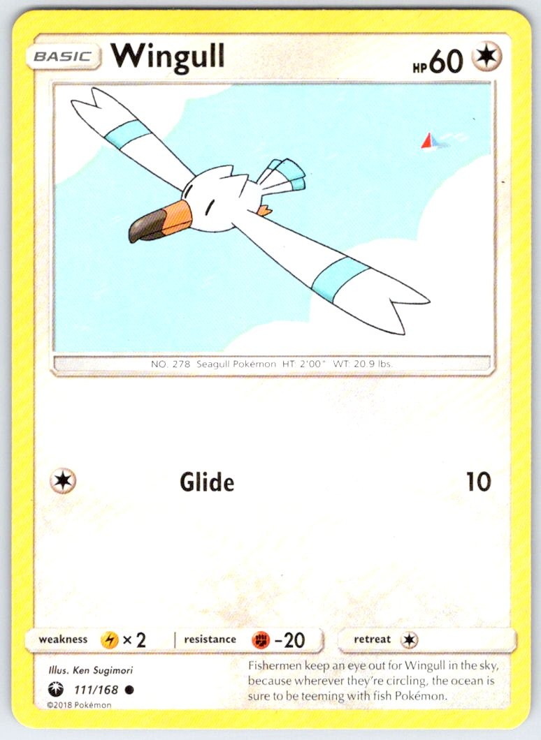 Wingull 111/168 C Celestial Storm CES MP Pokemon