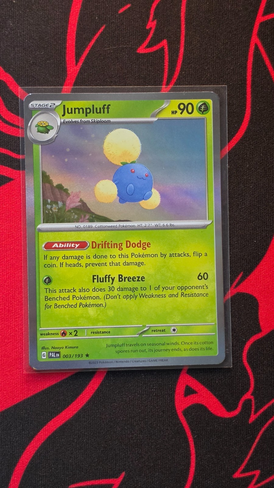 Jumpluff 003/193 Holo NM