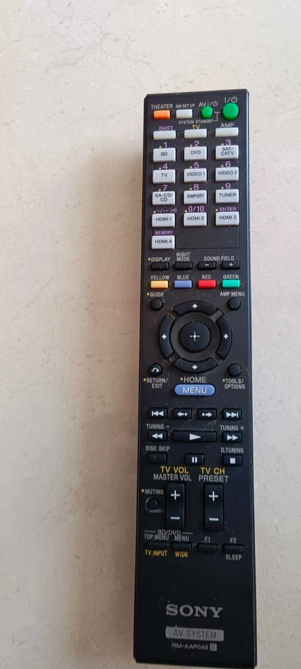 Sony Remote Control AV System RM-AAP049 Tested & Working  Perfect Condition - Image 3 of 4
