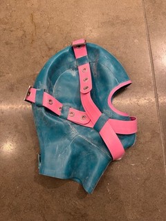 Libidex Latex Rubber Mina Bondage Hood Small