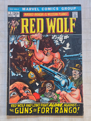 #ad #ad Red Wolf 1 Marvel Comics $18.99