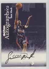 1999-00 Skybox Premium Autographics Sam Mack Auto 0c2