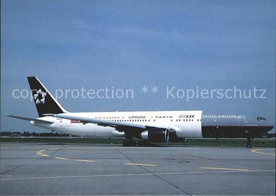 Aircraft Civil United Airlines Star Alliance Col. B-767